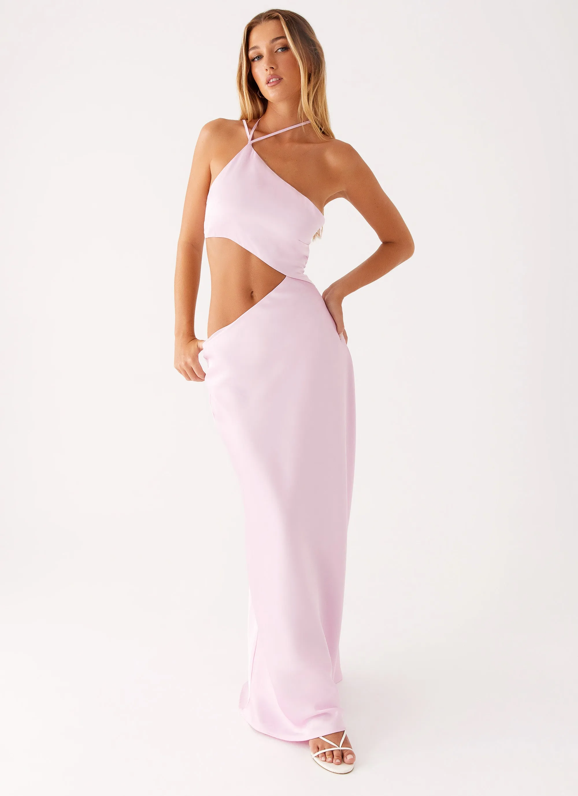 Soft Vibes Courtney Maxi Dress - Pink