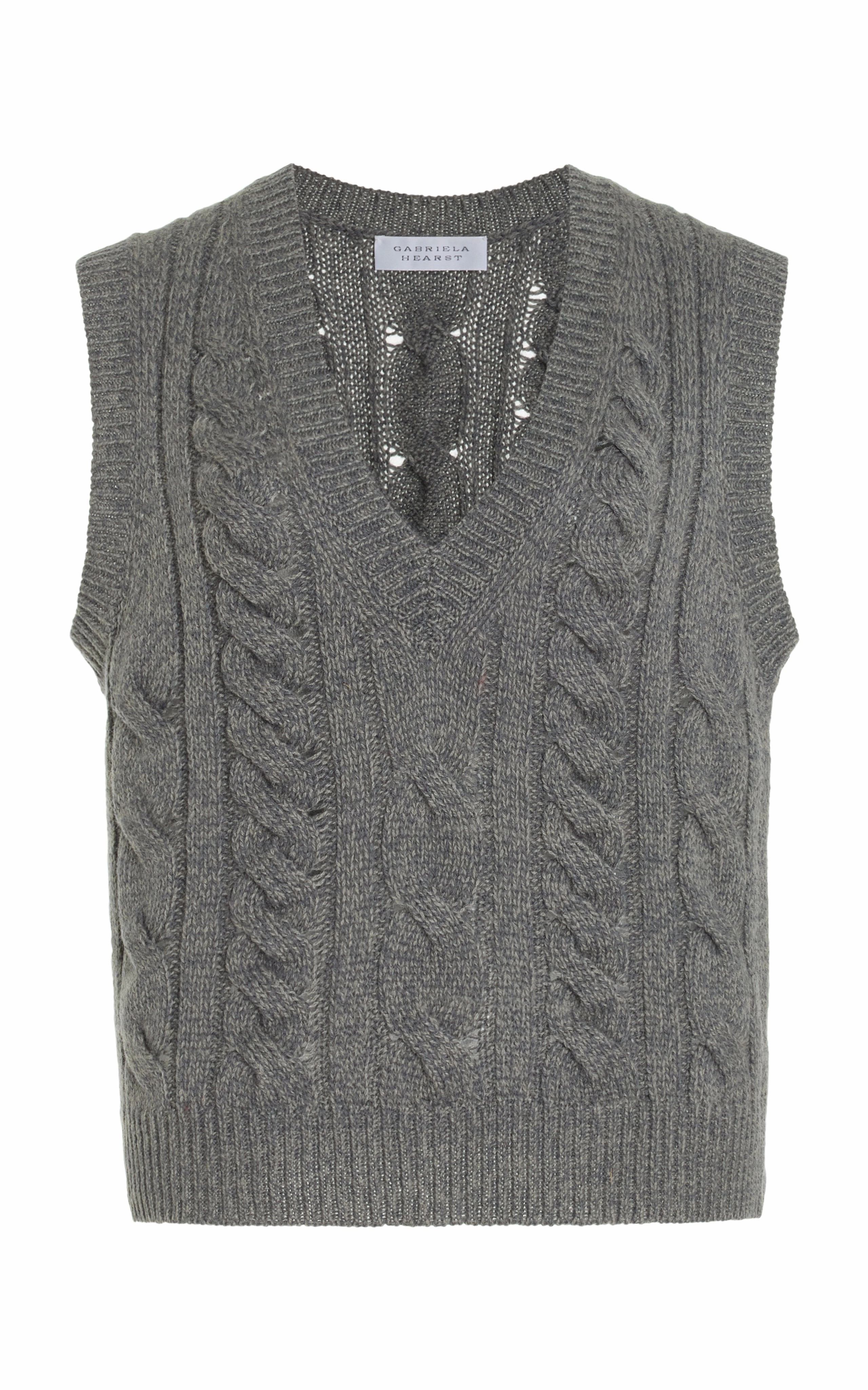 Selsey Knit Top in Dark Grey Multi Cashmere Smart Pick Classic Layer