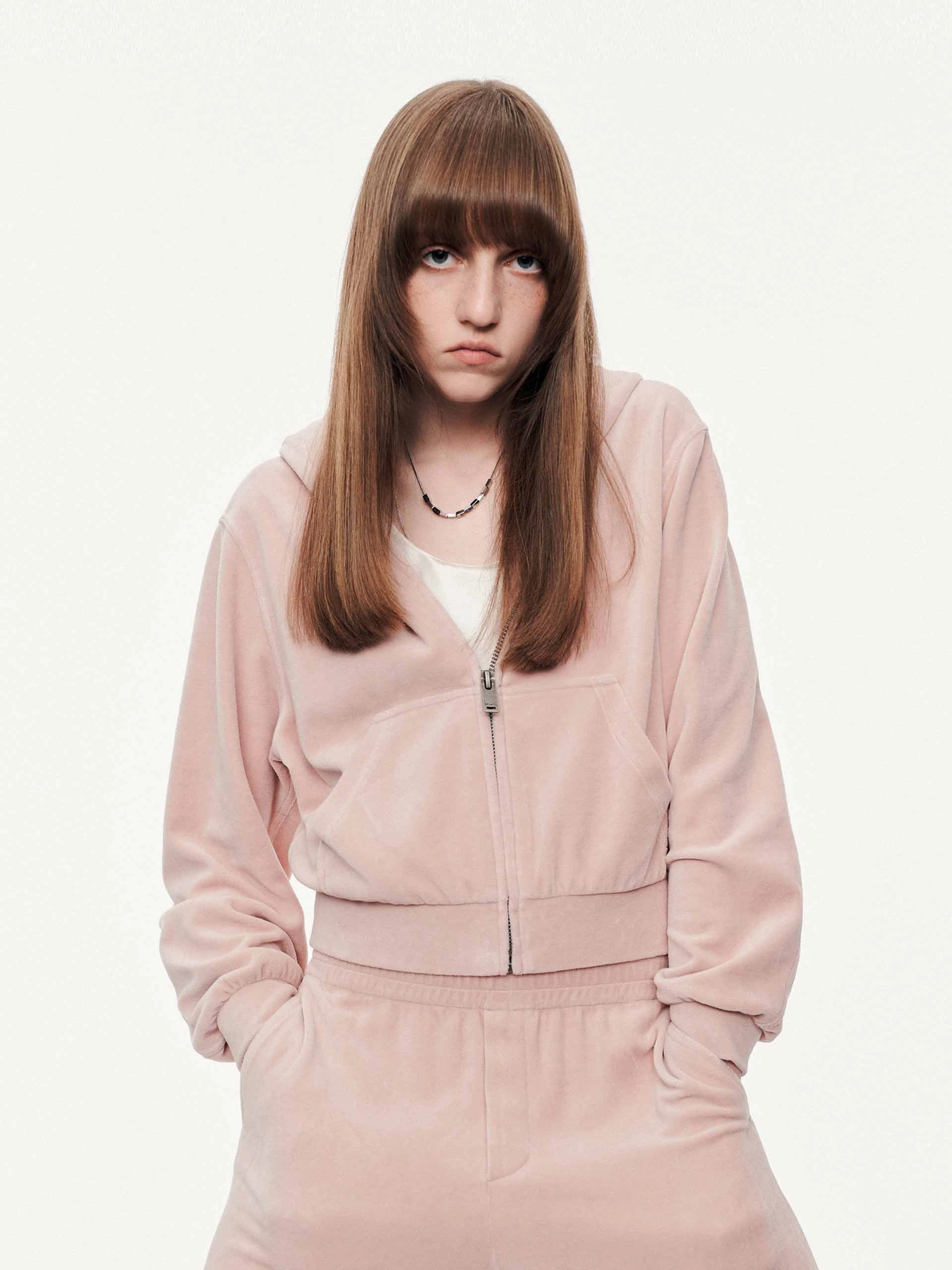 Prom Cropped Hooded Jacket