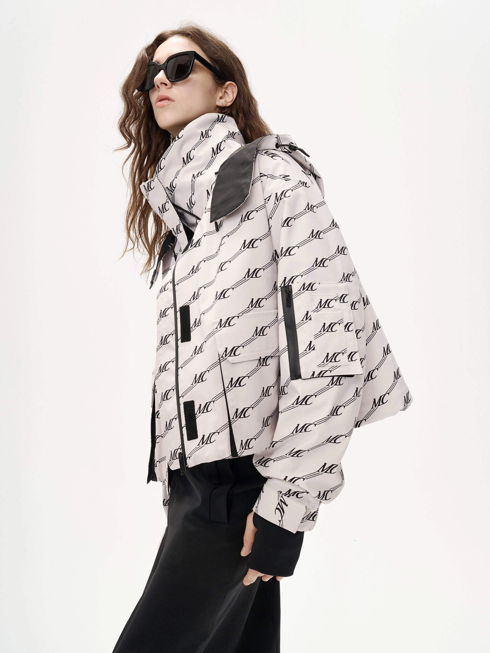 Cropped Monogram Down Jacket Weight Distribution System TemperatureRegulating
