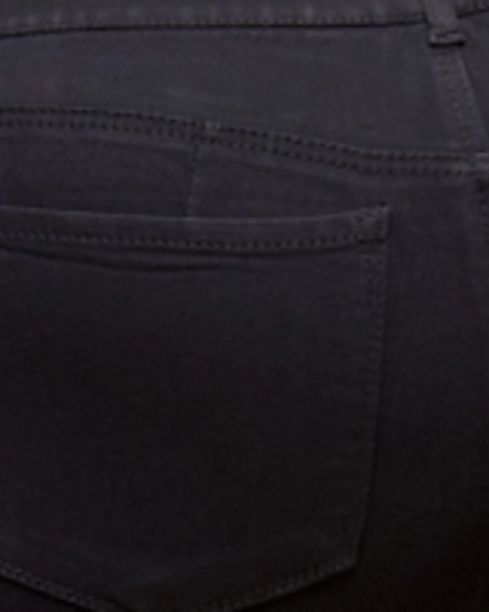 Krista Double Button Ankle Jean | Black Sleek Design