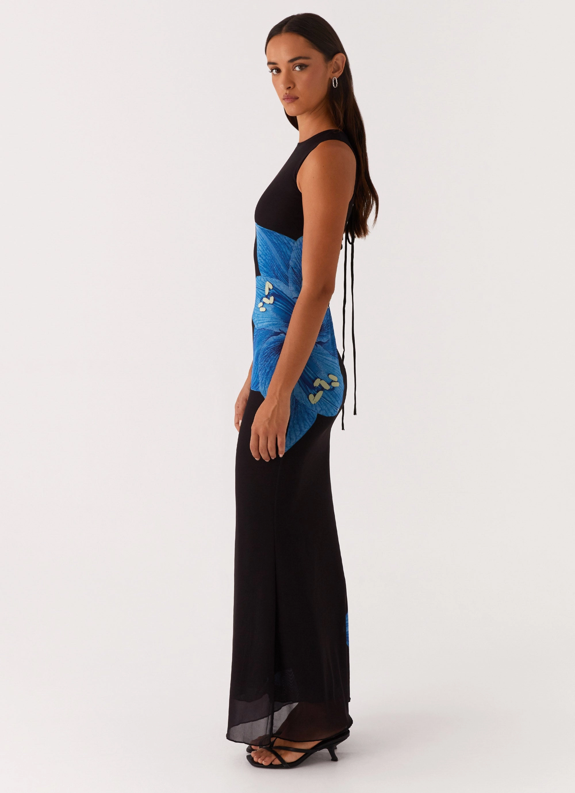 Manhattan Nights Maxi Dress - Black Versatile Edge