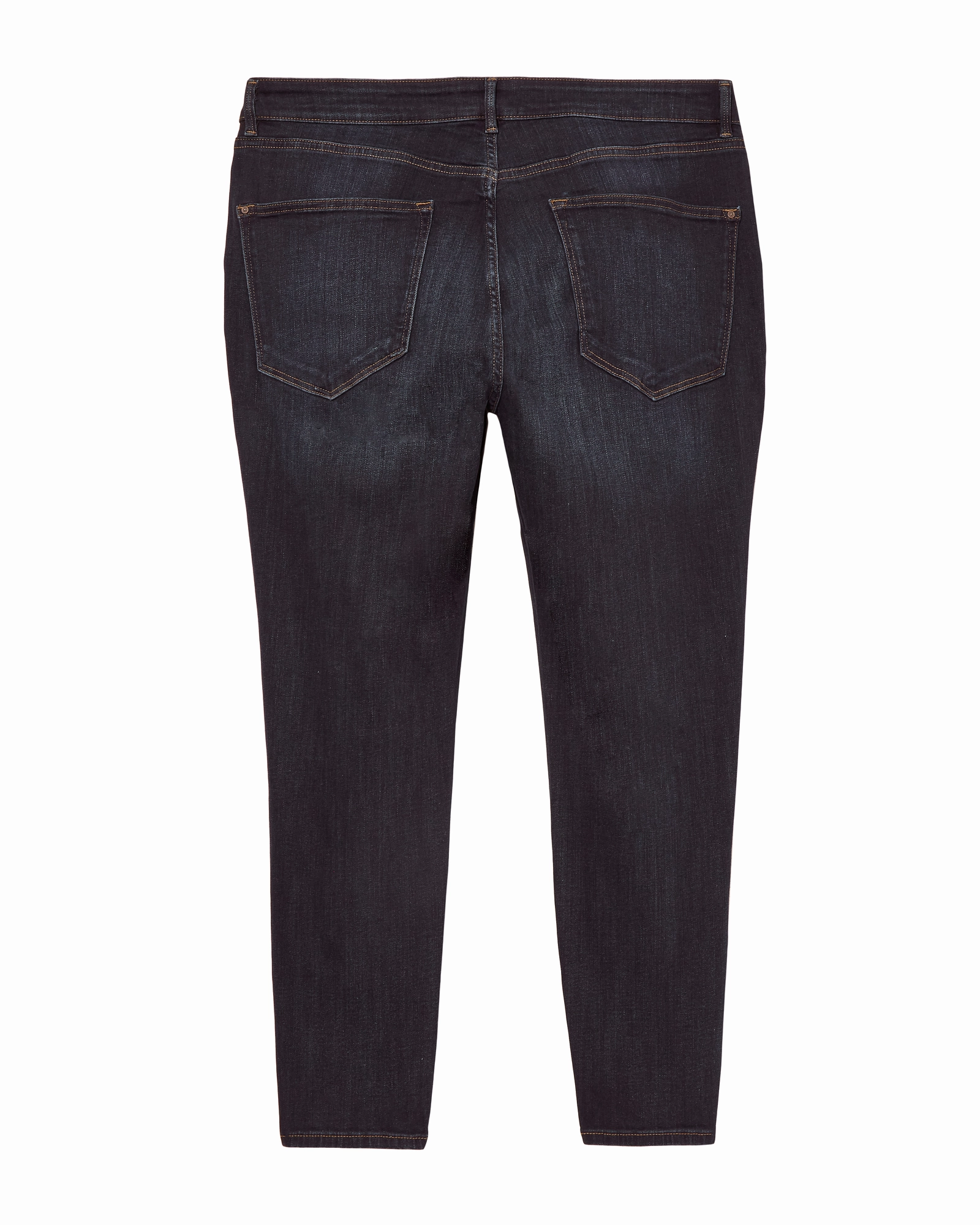 Hylan Skinny Jean | Dark Wash Neutral Tones Low Effort