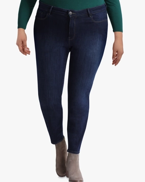 Soft Fabric Basic Comfort Hylan Skinny Jean | Dark Wash