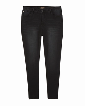 Soft Texture Comfy Waist Beacon Skinny Stretch Jean | Charcoal Grey