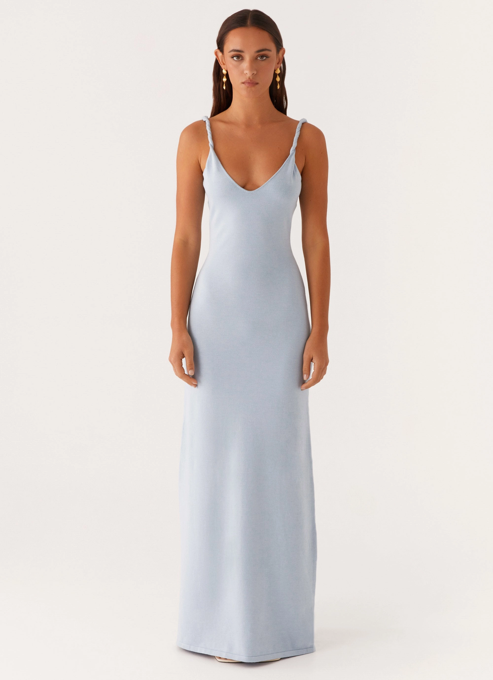 Anastasia Maxi Dress - Blue Urban Aesthetic