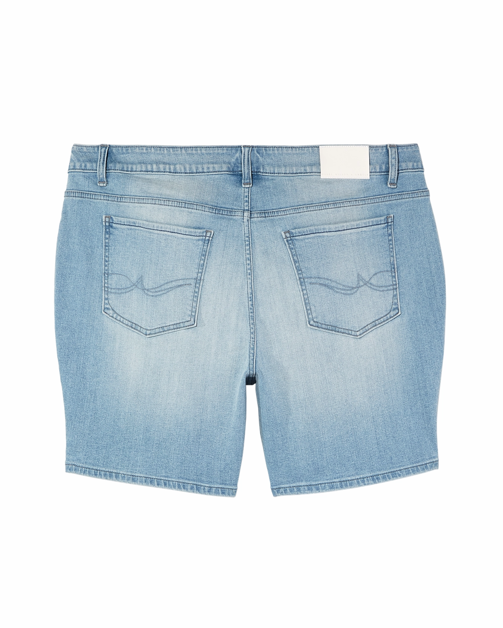 Artist Vibe Smooth Delmar Boyfriend Shorts | Light Wash
