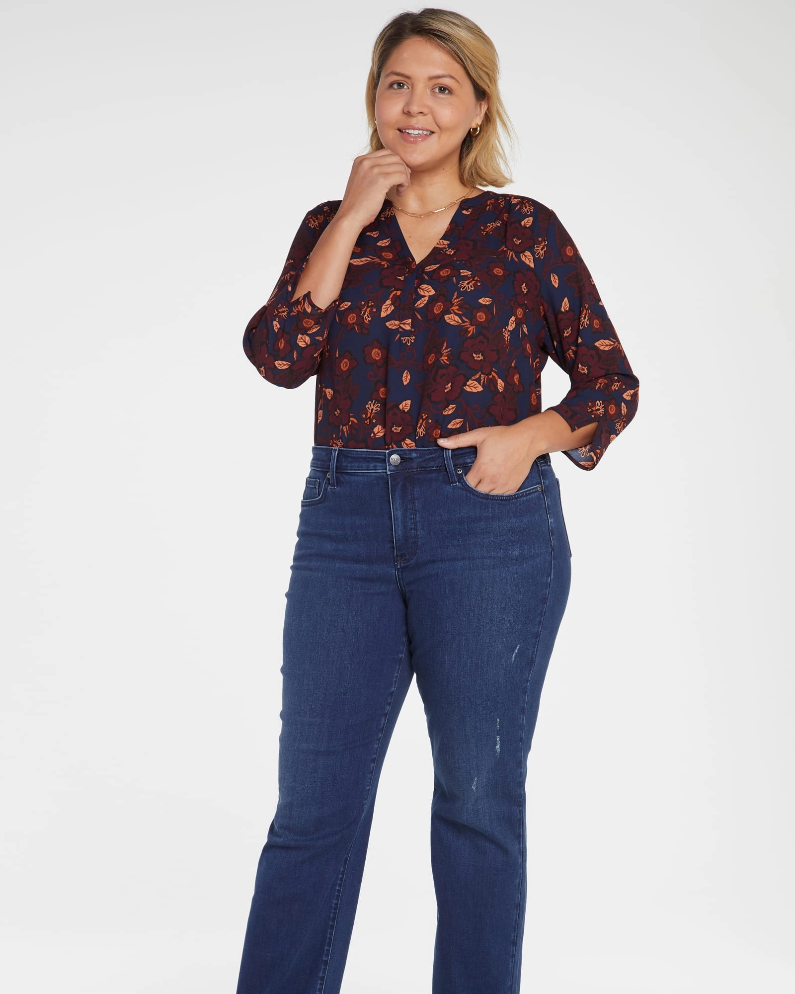 Winter Fashion Diane Mid Rise Relaxed Straight | Grant