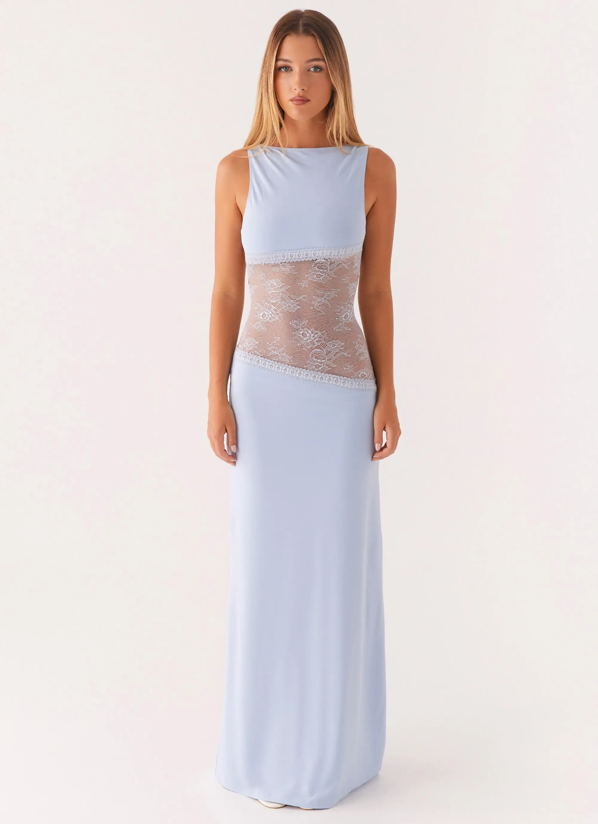 Trendy Appearance Lucinda Maxi Dress - Blue