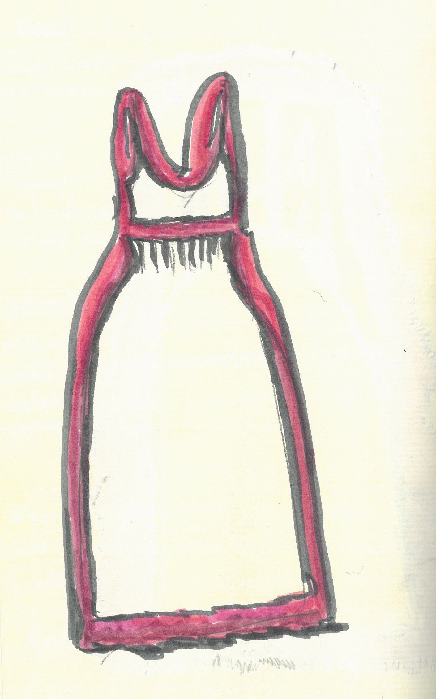 Annamaria Knit Maxi Skirt in Ivory Silk Fall Fashion City Casual