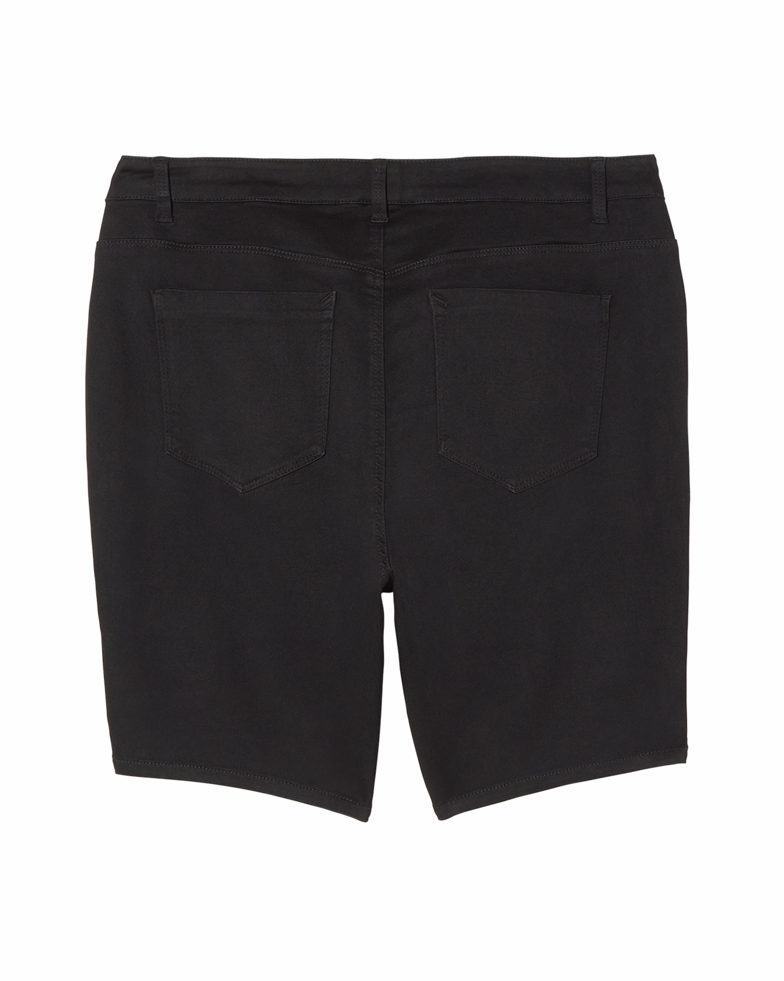 Coleman Bermuda Short with Slit Detail | Black Affordable Neutral Holiday Vibes