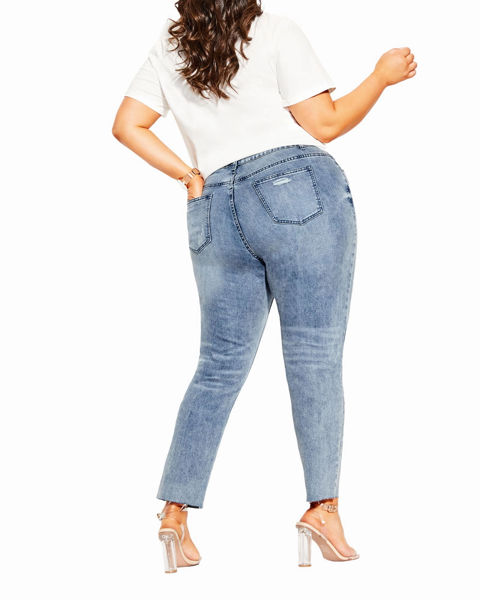 Weighted Hemline Relax Mode So Jaded Jean | Light Wash