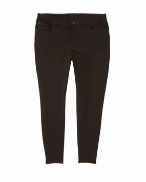 Daily Uniform Distressed Details Dover Straight Leg Jean | Black