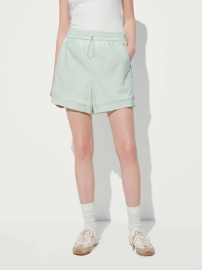 Drawstring Side Pocket Shorts Chill Vibes Fit