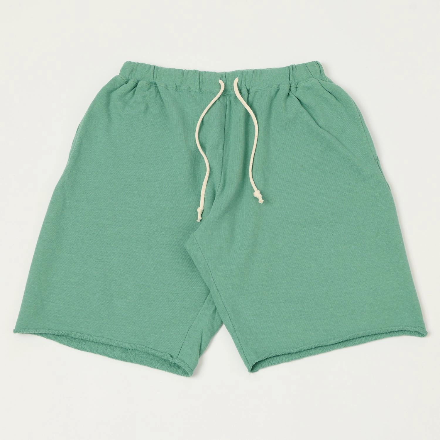 Dubbleworks Cut Off Sweatshorts - Emerald Fun Design NonSlipGrip