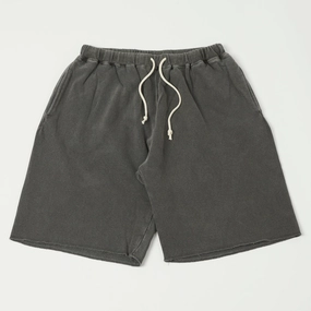 Dubbleworks Pigment Dyed Sweatshorts - Sumikuro mix and match