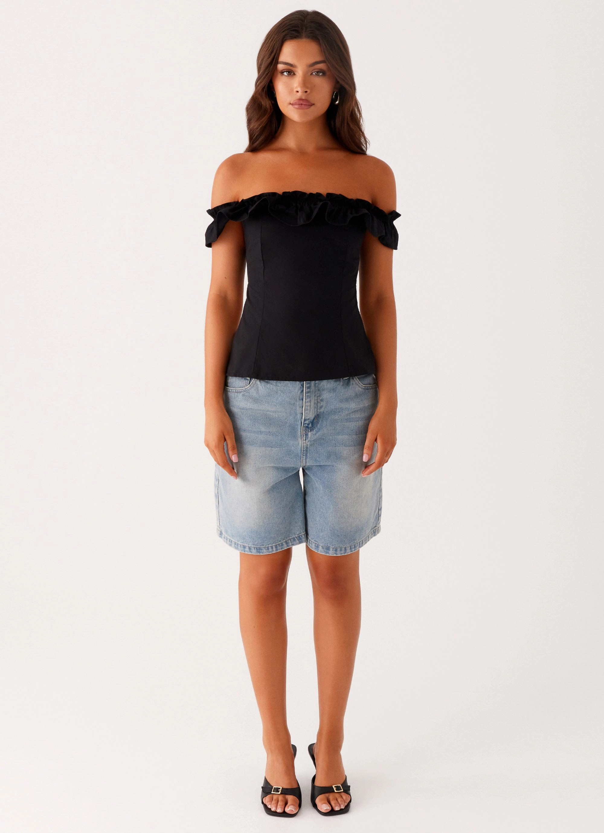 Enhanced Ventilation Heat Safe Gwyneth Top - Black