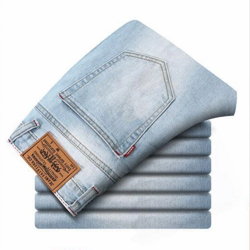 Simple Match Relaxed Waist West Louis? Thin Stretch Skinny Pencil Leisure Jeans