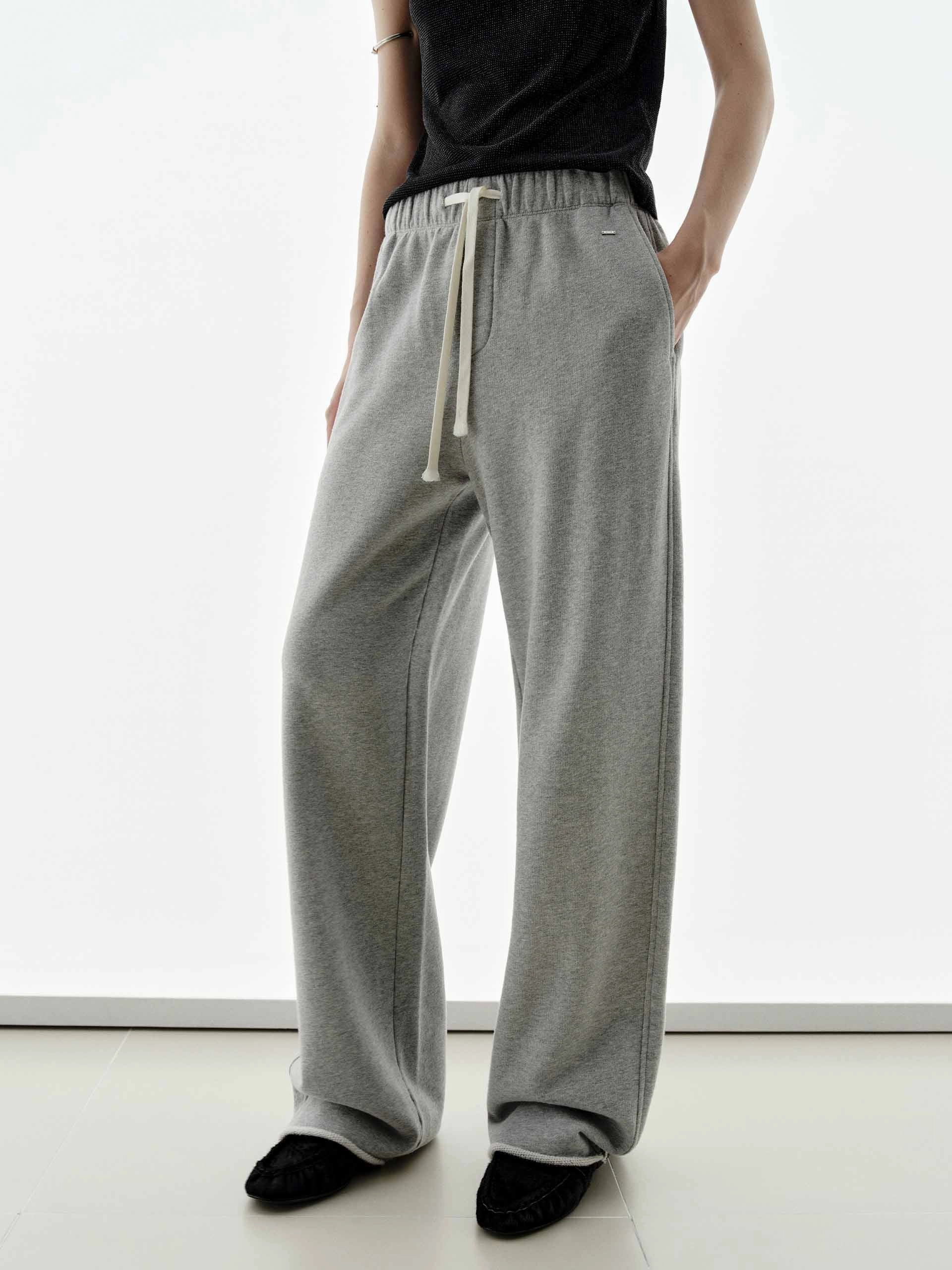Cotton Drawstring Detail Trousers SecureClosures
