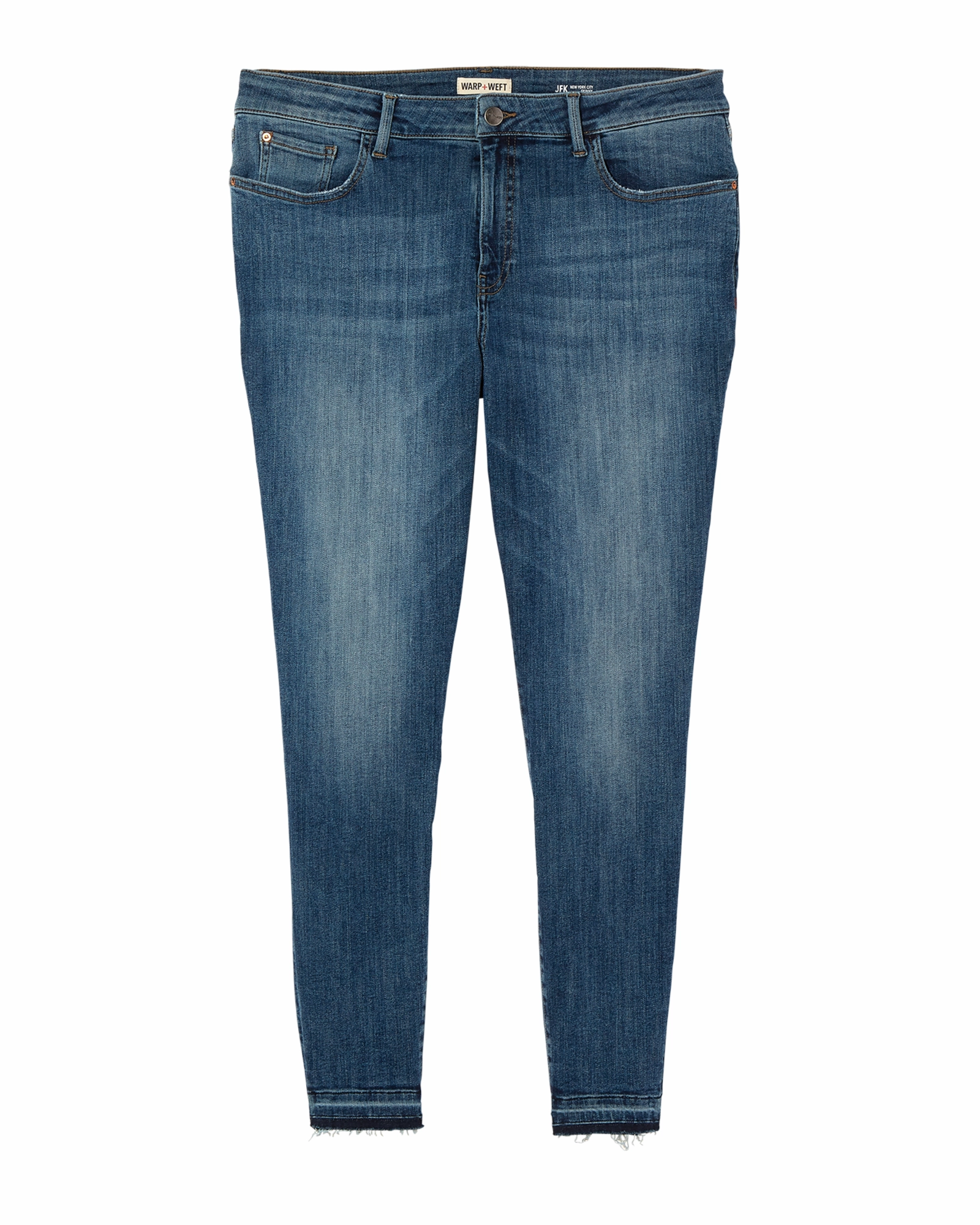 Orchard Released Hem Skinny Jean | Medium Wash Classic Cut