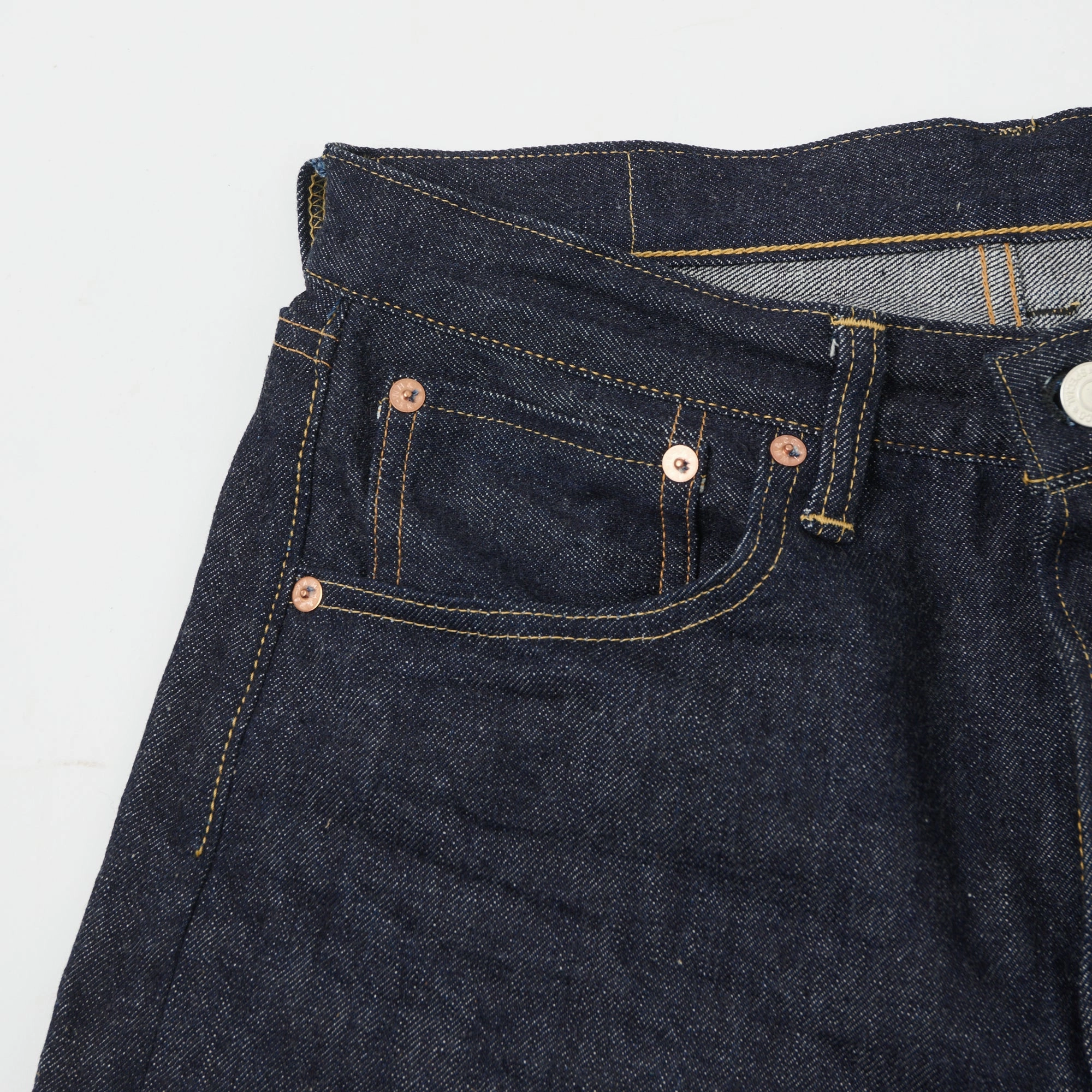 Warehouse & Co 1001XX 13.75oz Regular Straight Jean - One Wash Weekend Getaway Minimalist Breathable
