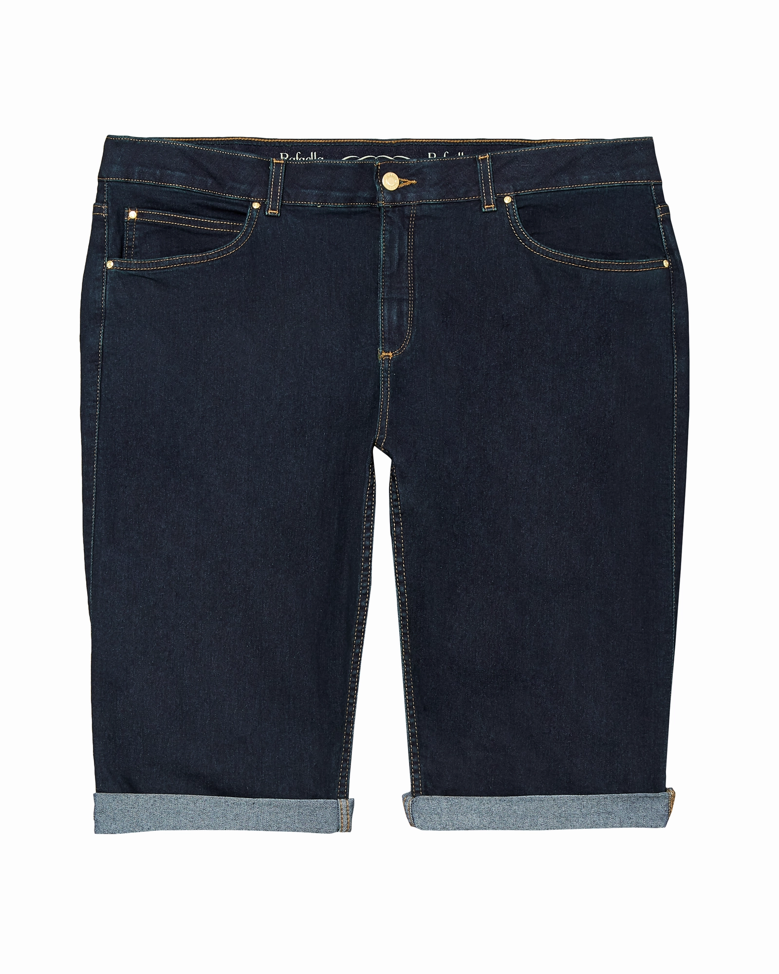 Bradford Cuffed Bermuda Short | Dark Wash Regular Style Shopping Day High Quality Weekend Style