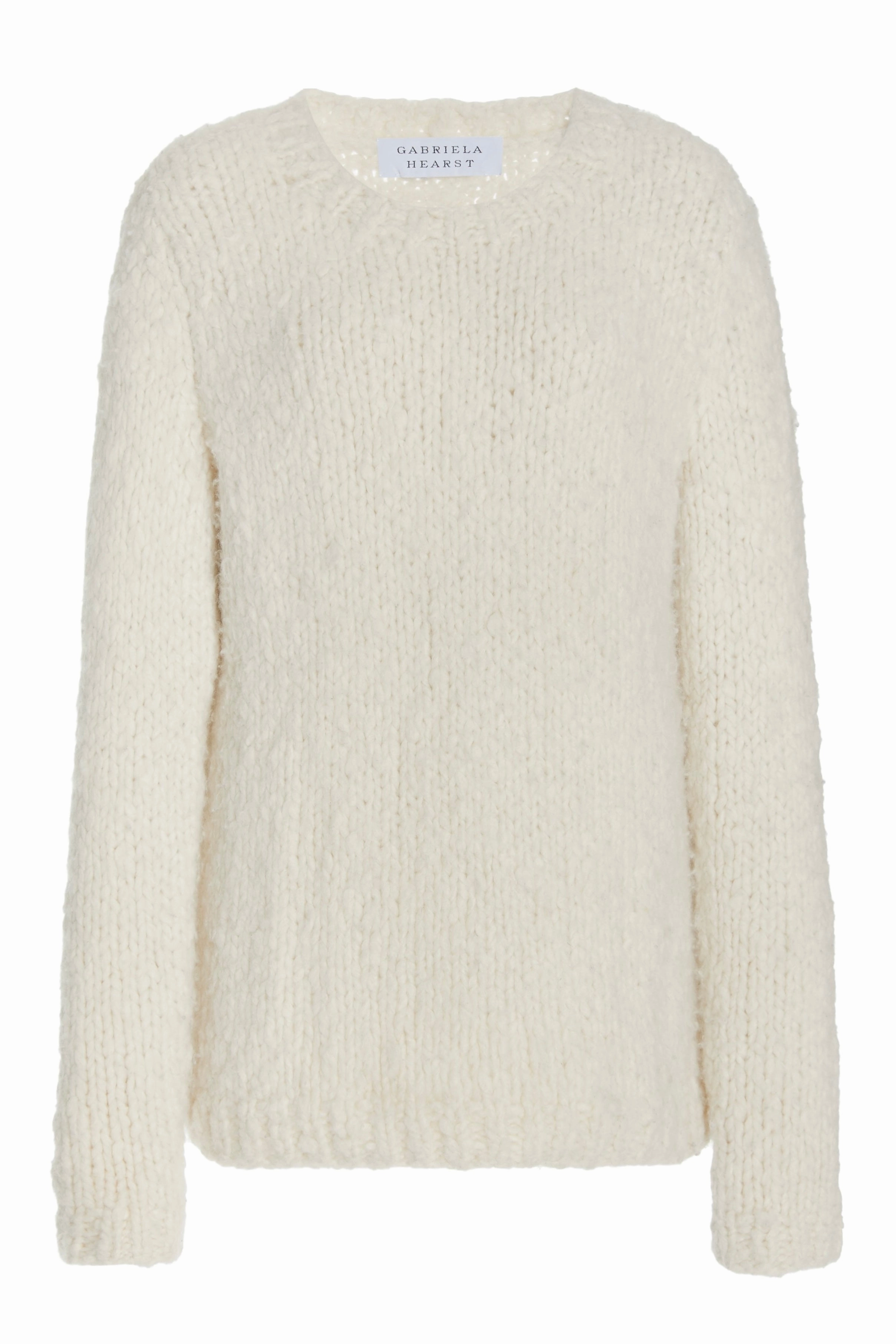Touch Of Soft Lawrence Knit Sweater in Ivory Welfat Cashmere