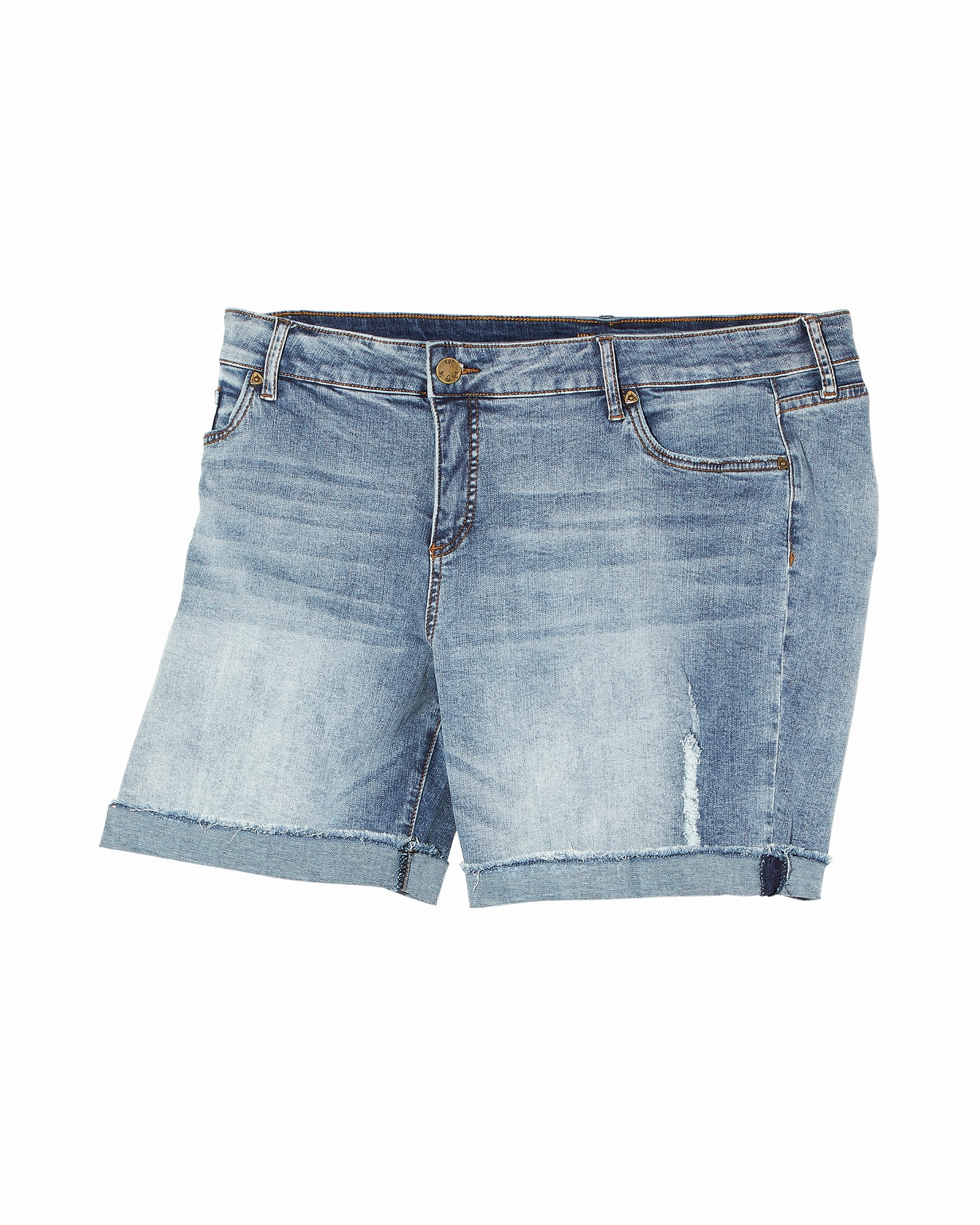 Trendy Choice Clark Boyfriend Short | Light Wash