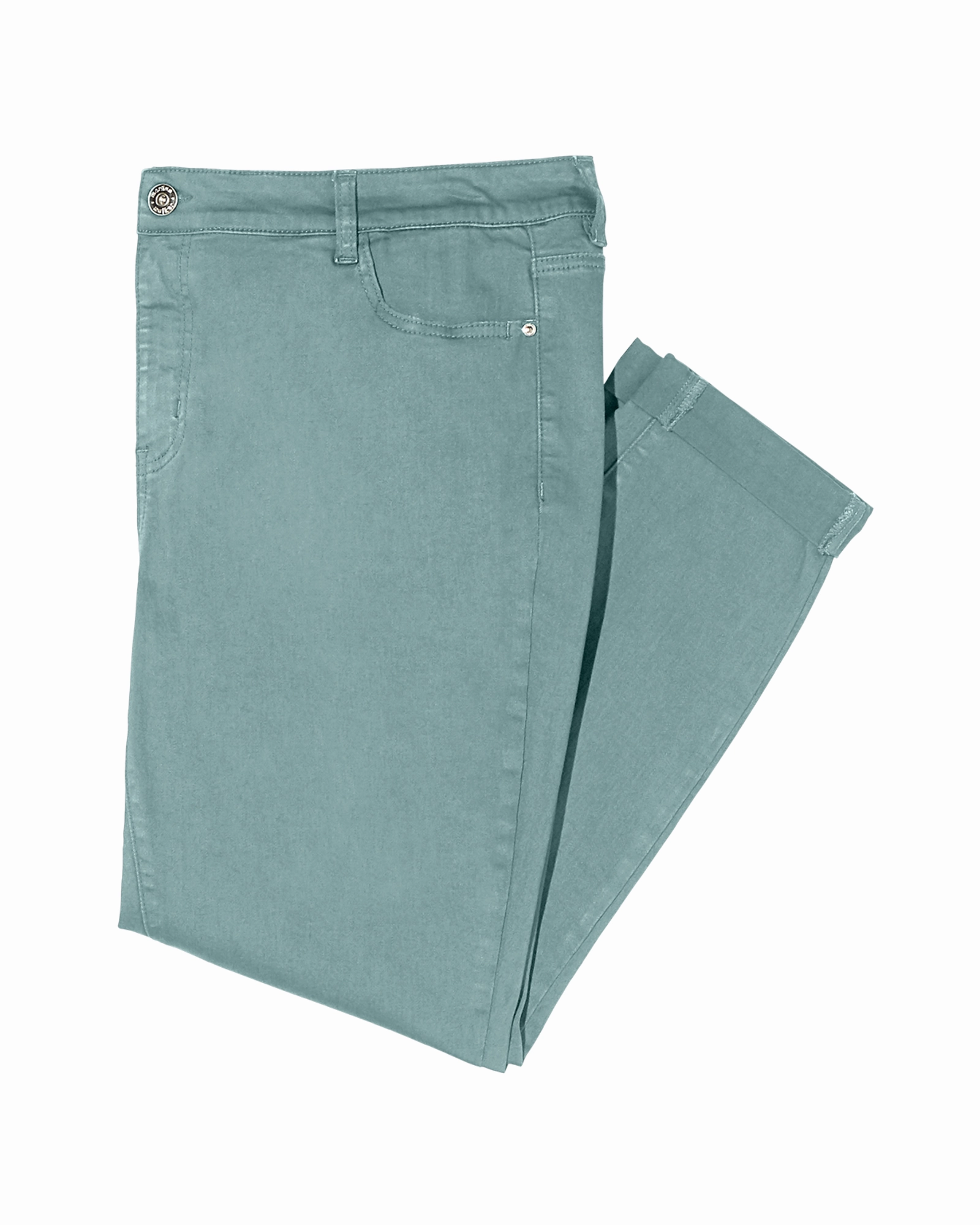 Waldorf Ankle Jean | Azure Blue Sharp Finish