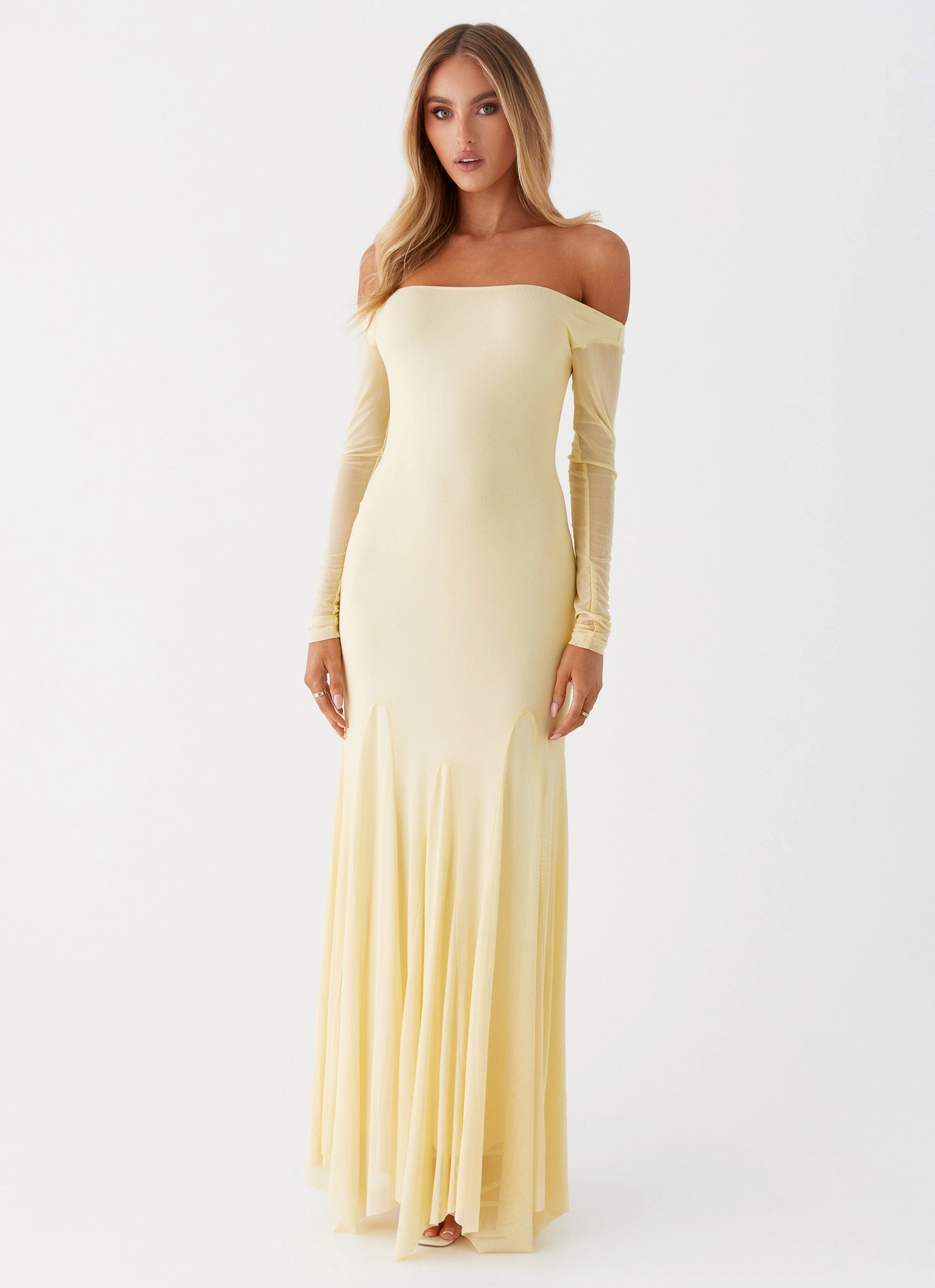 Travel Fit Luxe Mood Maribel Maxi Dress - Yellow