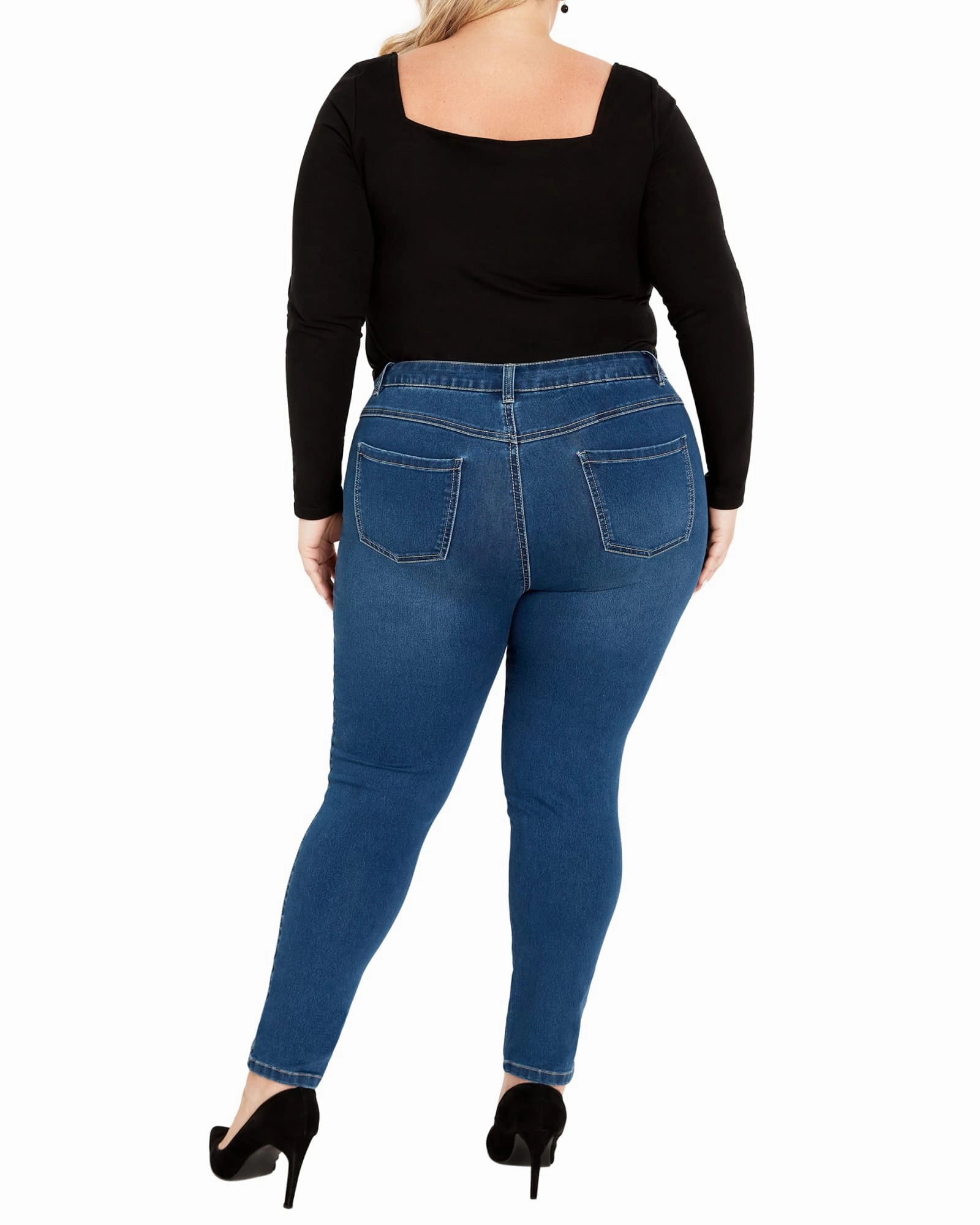 Family Style Luxury Breathable Lining System Eliana Butter Skinny Jean | Medium Wash