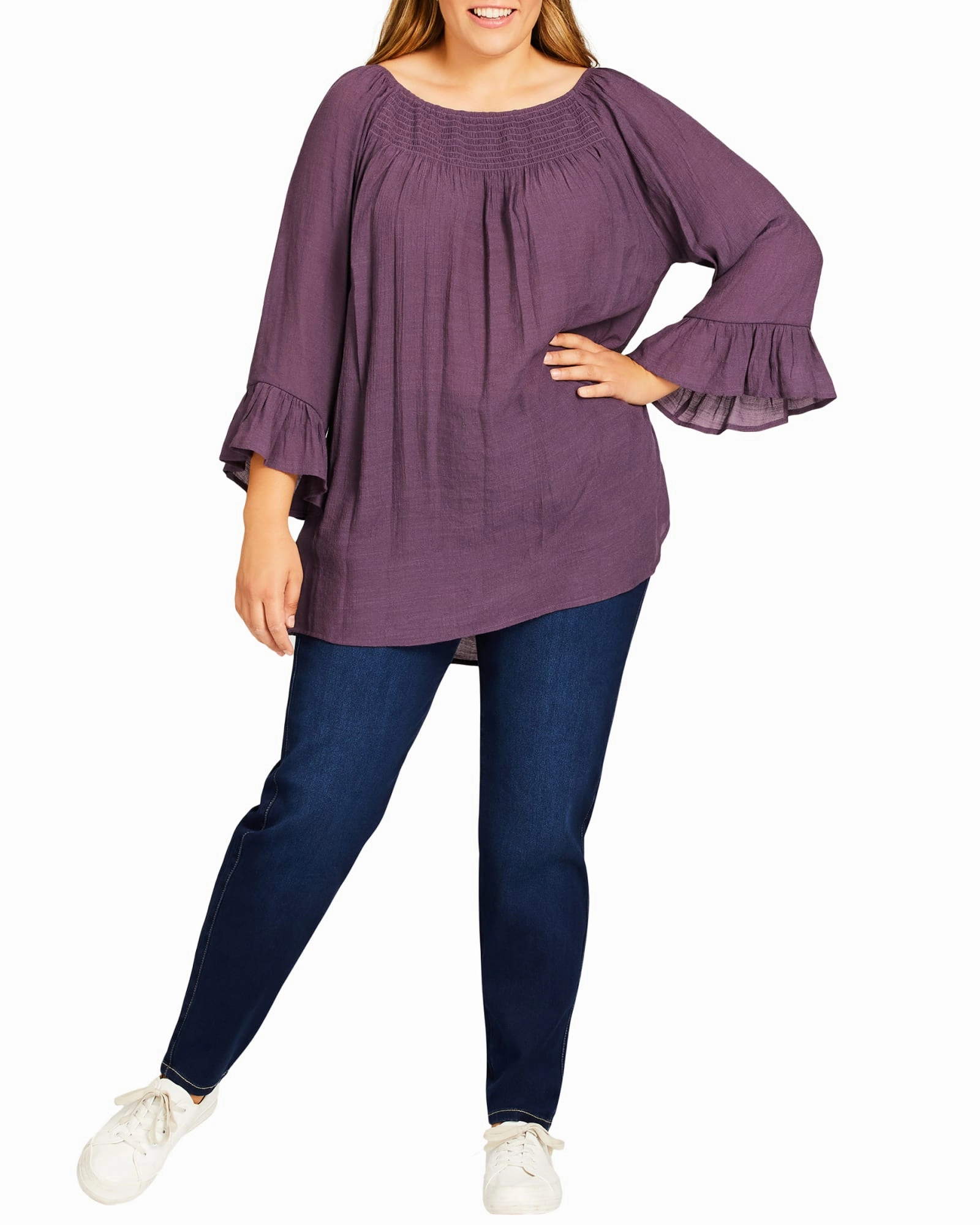 Sunny Vibes Office Wear Eliana Butter Skinny Jean | Medium Wash