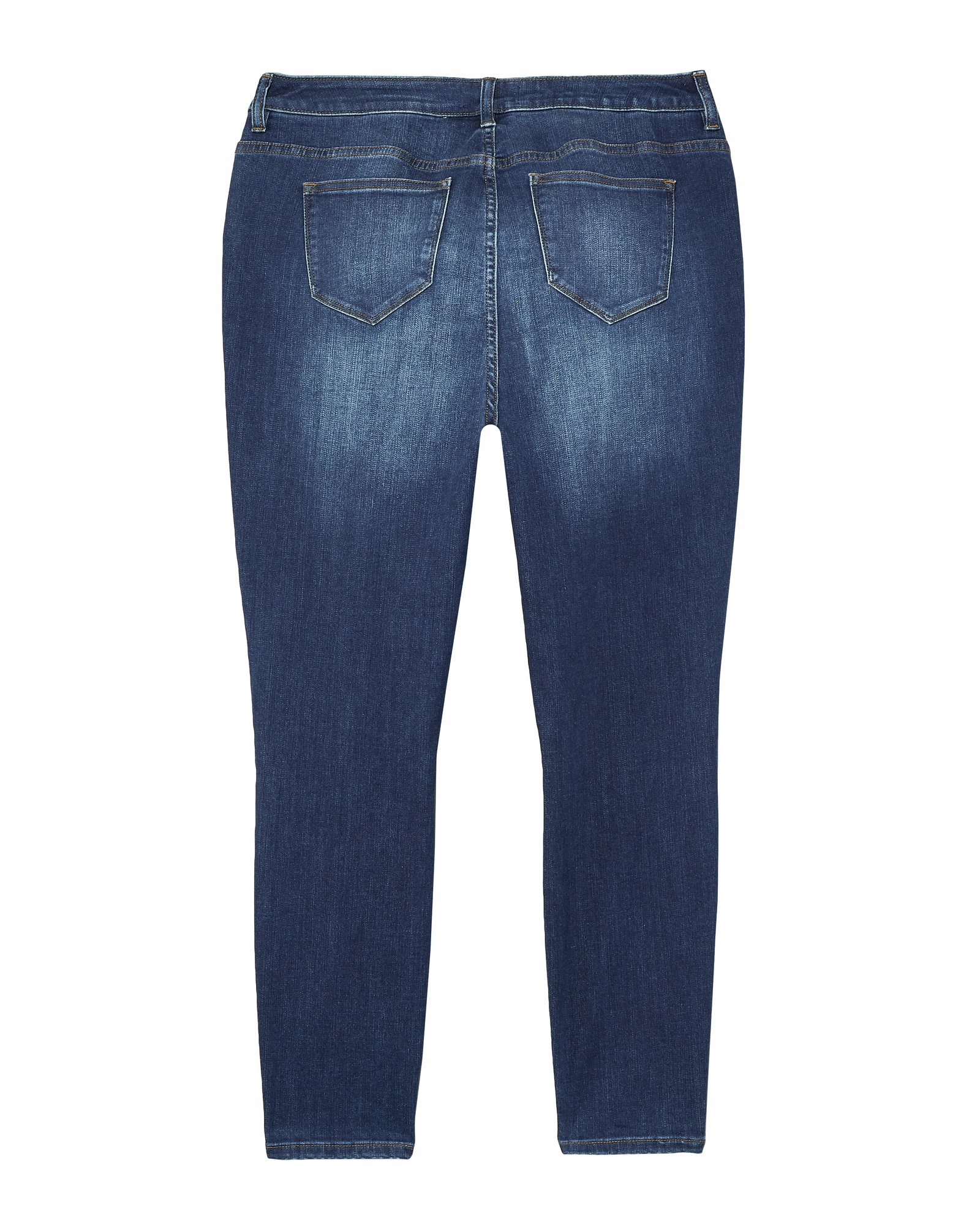 Elm Super Skinny Distressed Ankle Jean | Medium Wash Soft Eco Friendly Outfit Basic