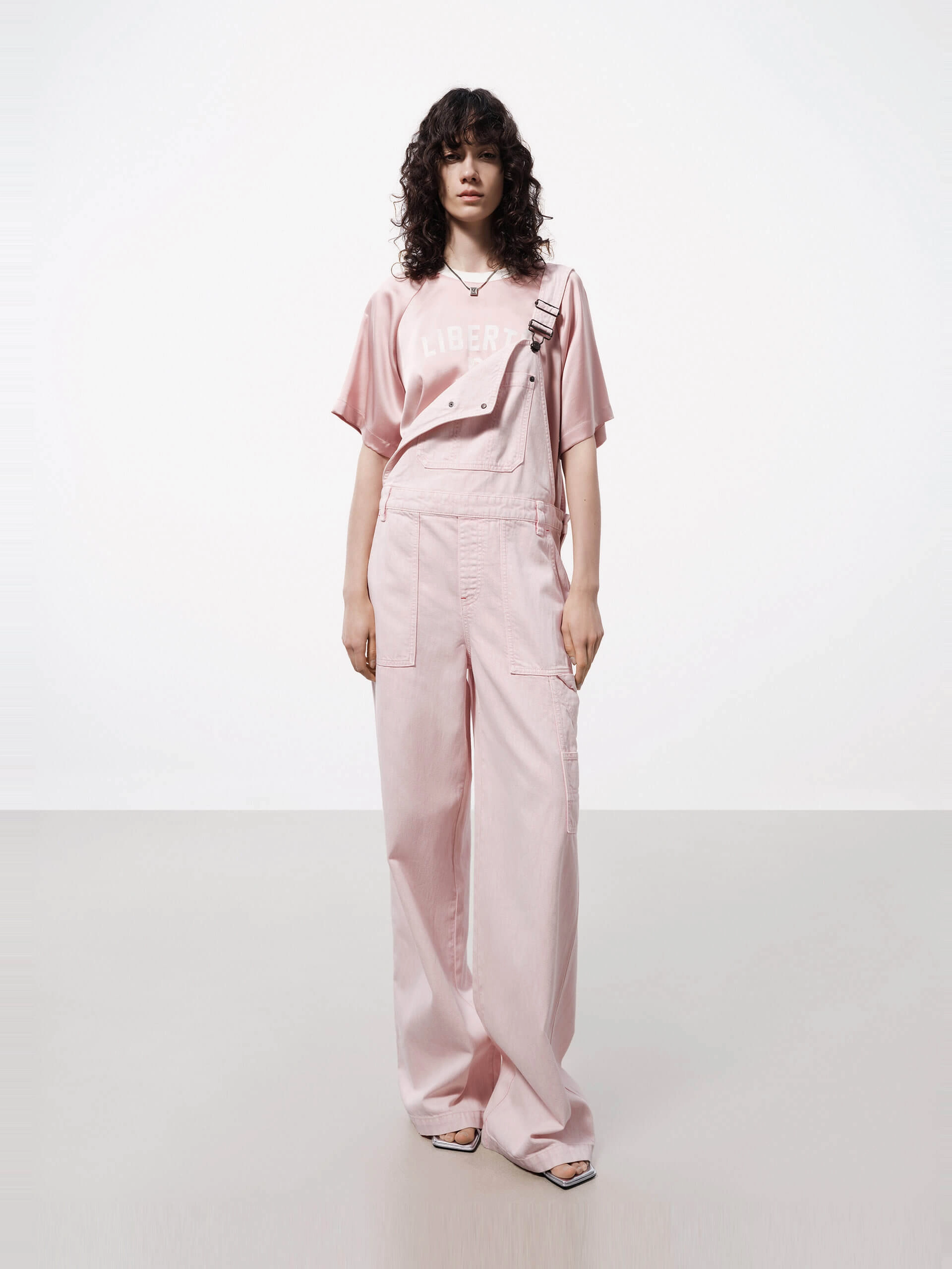 Work Hot Festival Wedding Cargo Style Denim Overalls