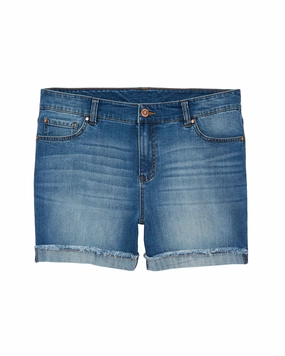 Corso Flip Hem Short | Medium Wash All Season Fit
