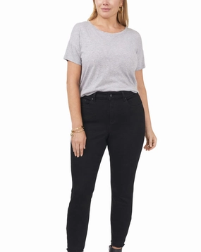 Balanced Piece Fashion Essential Baylee Frayed Ankle Jean | LA BREA WASH