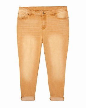 Gardner Double Rolled Capri | Yellow Airy Touch