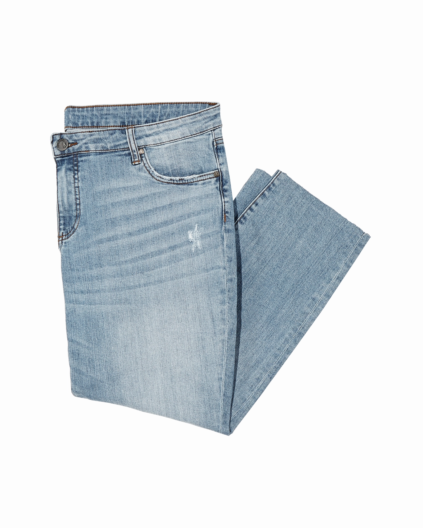 Casey Ankle Straight Leg | Medium Wash Minimal Fashion