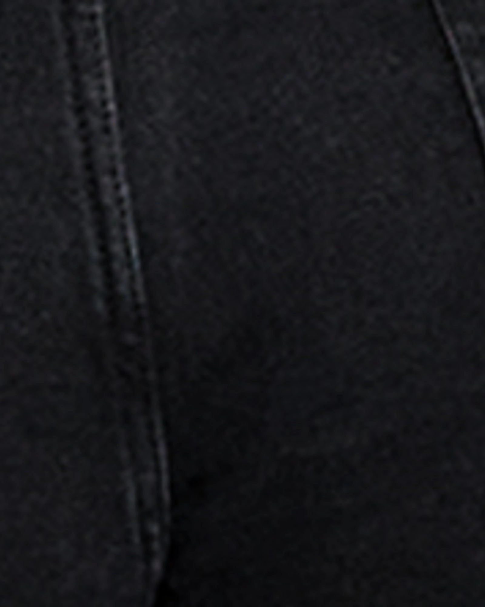 Samara Frayed Out Cotton Short | Black Eco Certified Textile Standards