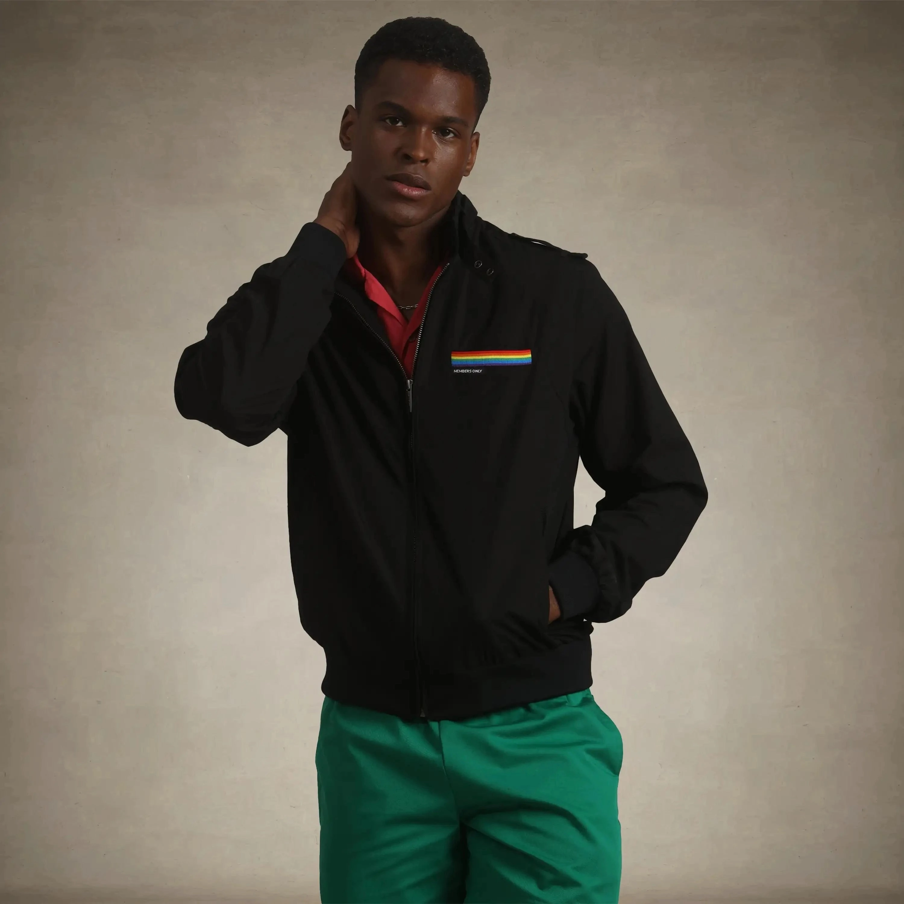 BOBBI Iconic Racer Jacket Double Stitched Construction