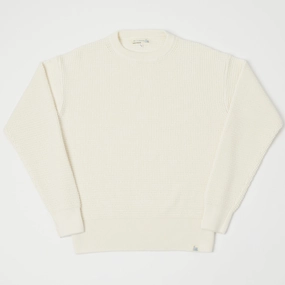 Relax time Anti Pilling Merz b. Schwanen 'Good Basics' Waffle Knit Pullover - Nature