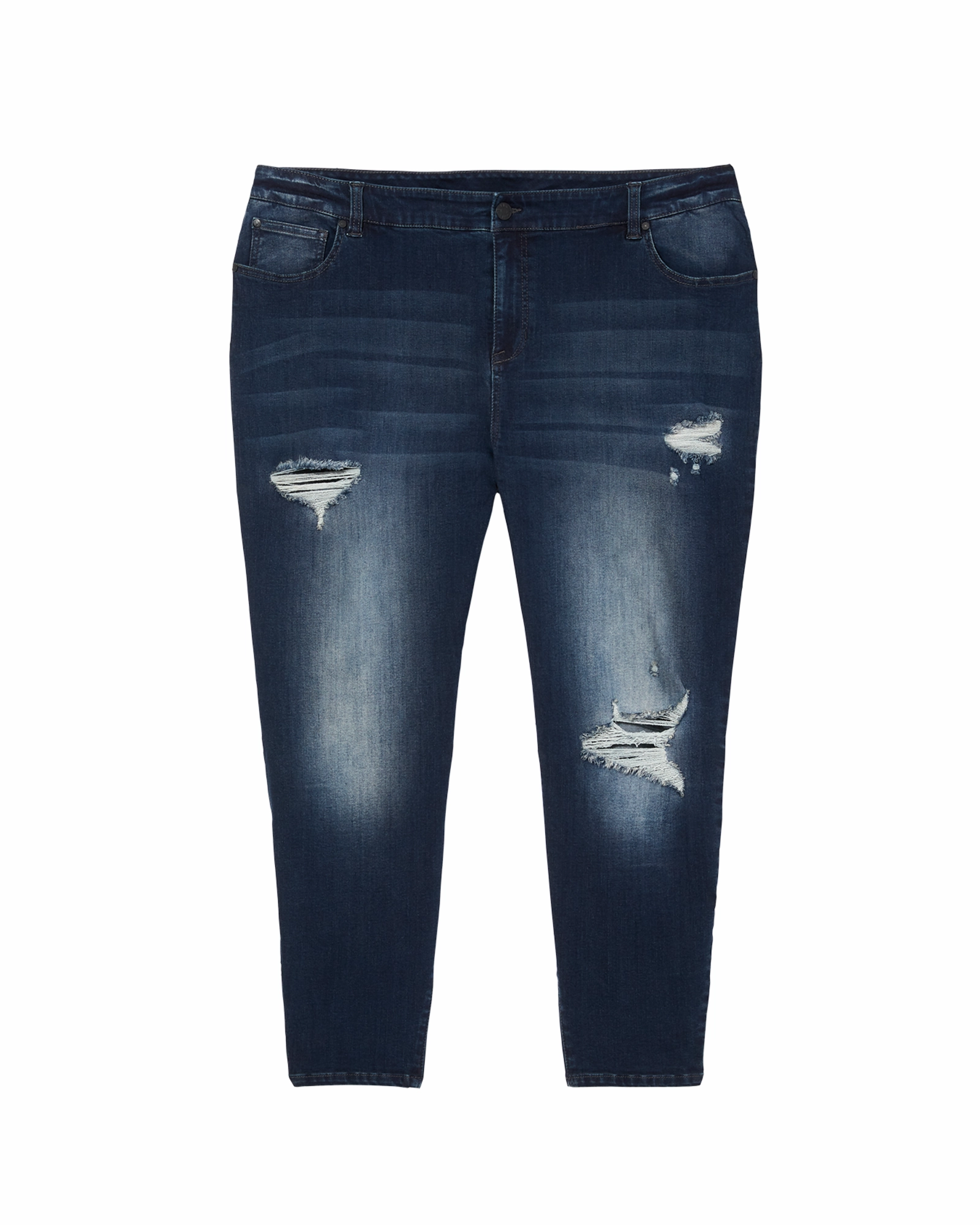 Thompson Ankle Skinny Jean | Dark Wash Modern Minimalist Creative Look