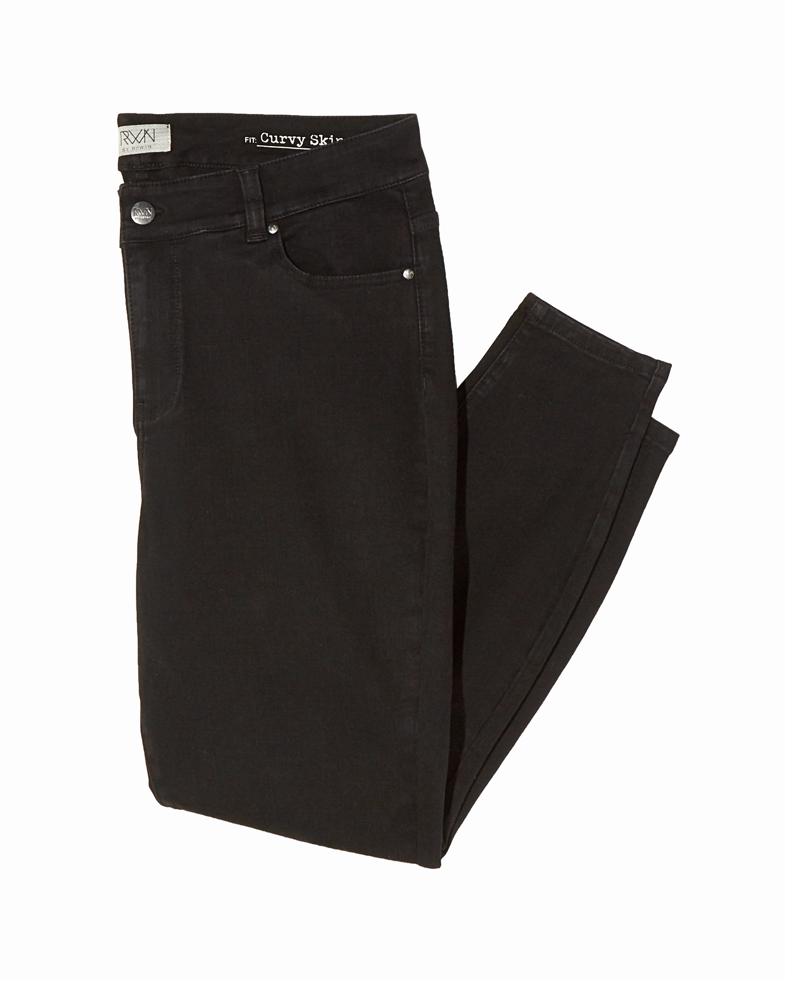 Laser Cut Edges Baxter High Rise Destructed Ankle Skinny | Black