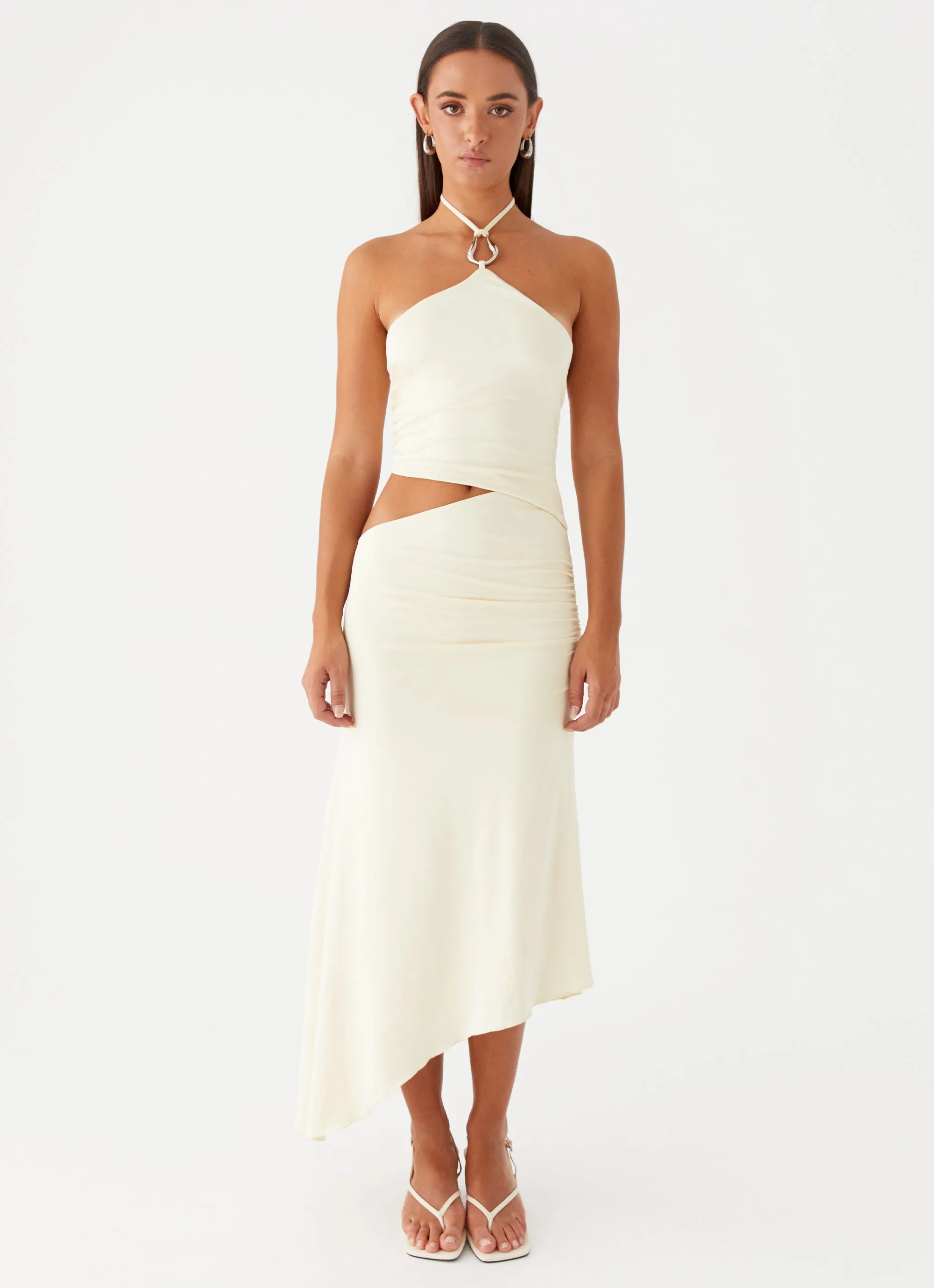 Casual and Smart Clean Chic Tasha Maxi Dress - Lemon