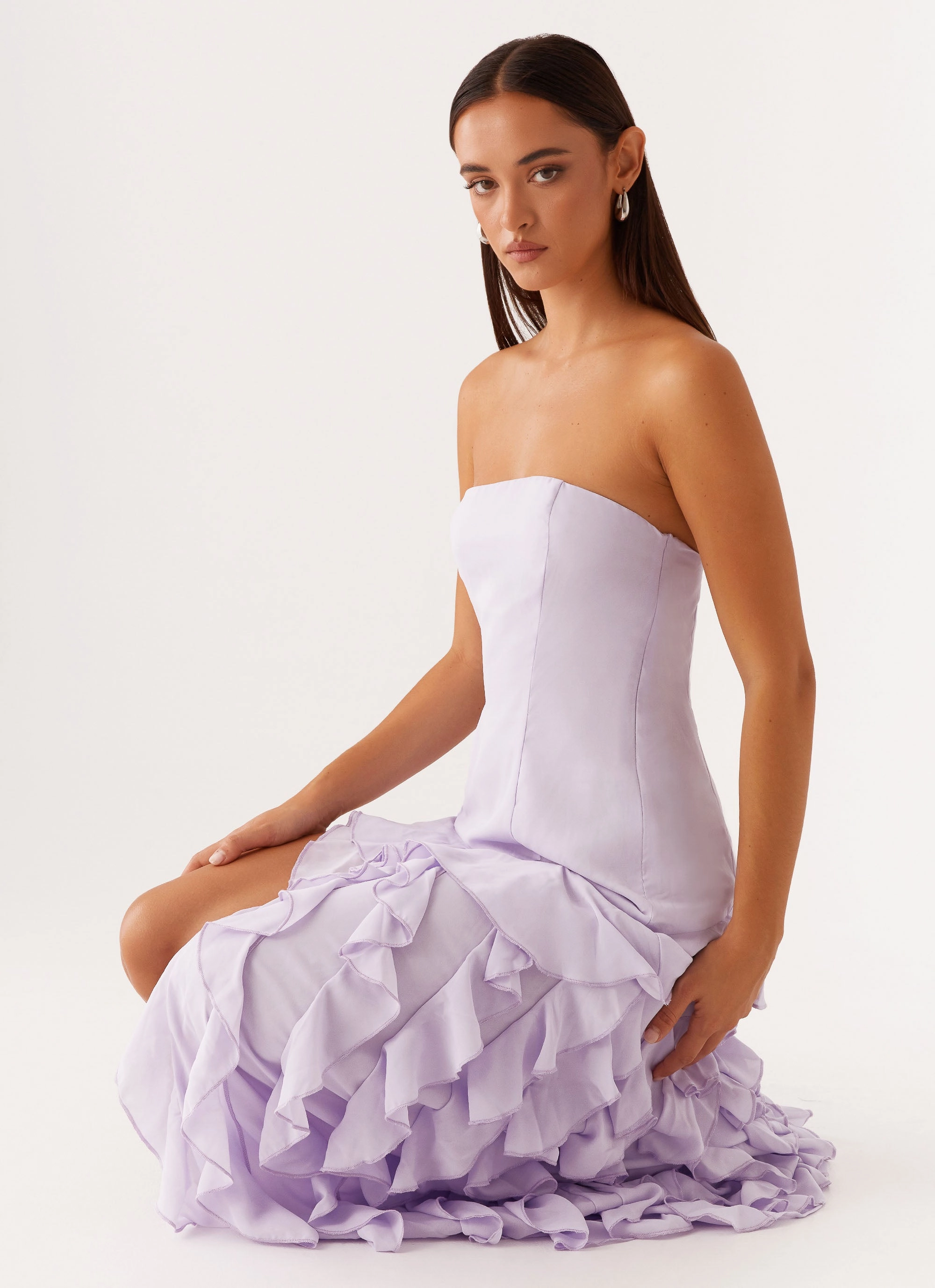 Firefly Maxi Dress - Lilac Air Comfort Rose Flush