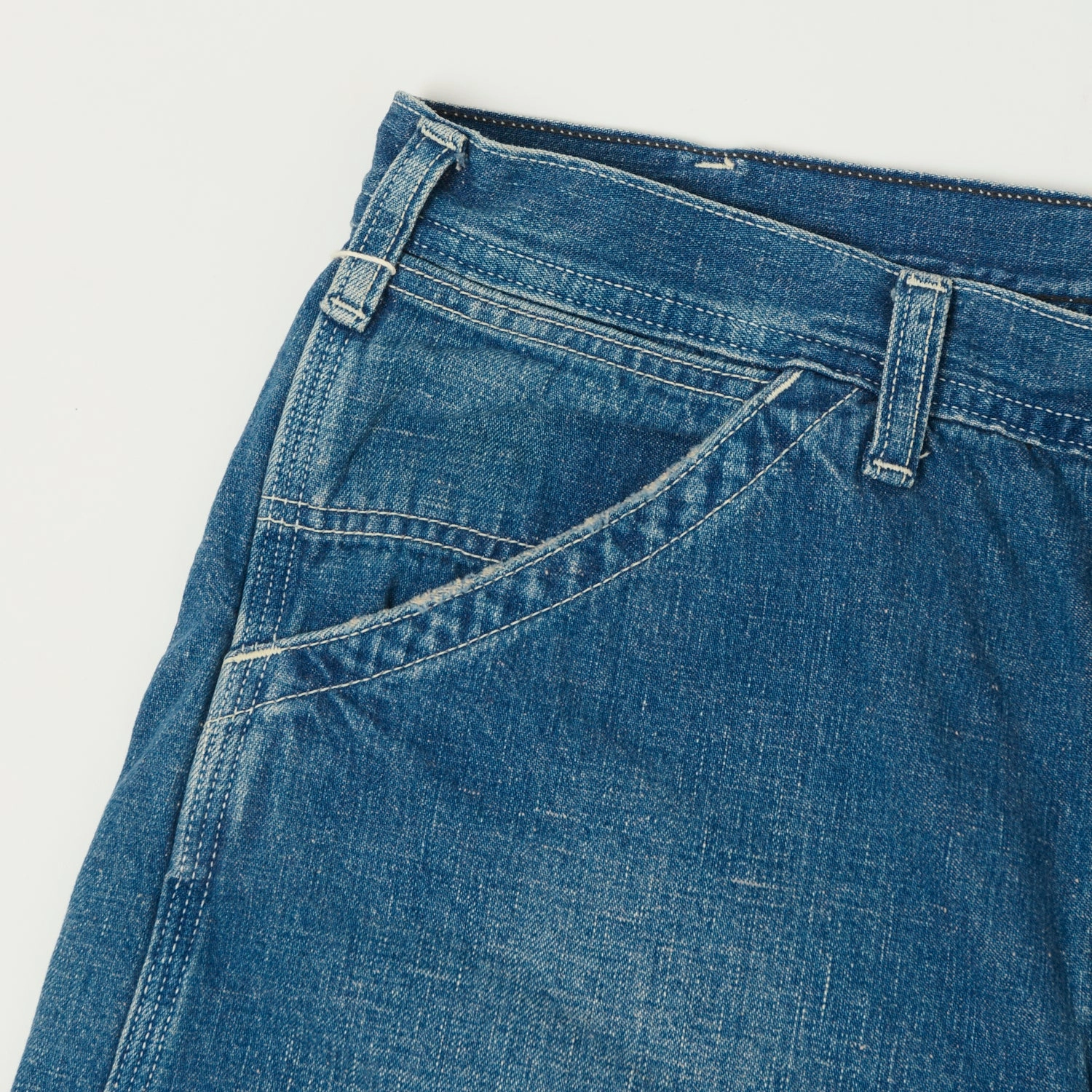 bodysuit orSlow 1940s Denim Painter Shorts - One Wash