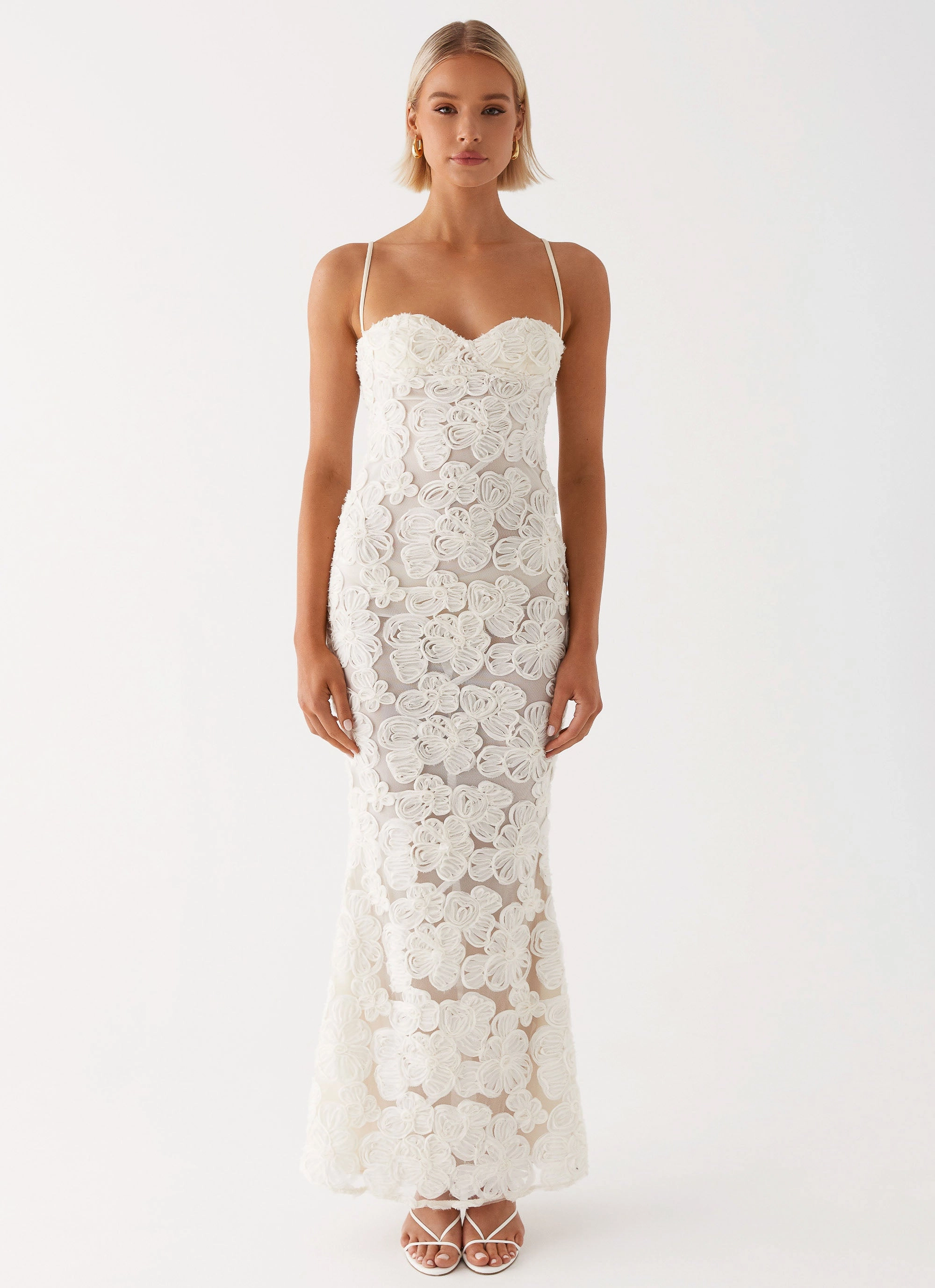 soft fit That Girl Maxi Dress - Ivory