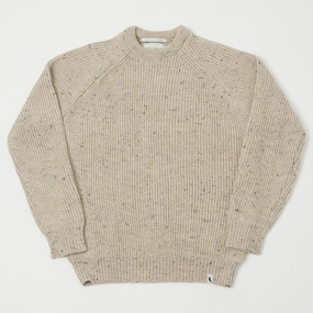 Weight Distribution Tech Peregrine Ford Crew Neck Jumper - Oatmeal