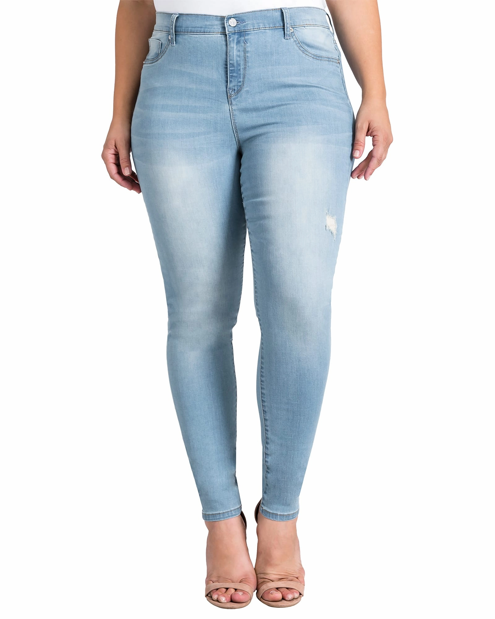 Winter Fashion Scarlett Distressed Ankle Jeans | 1649 Oh Baby