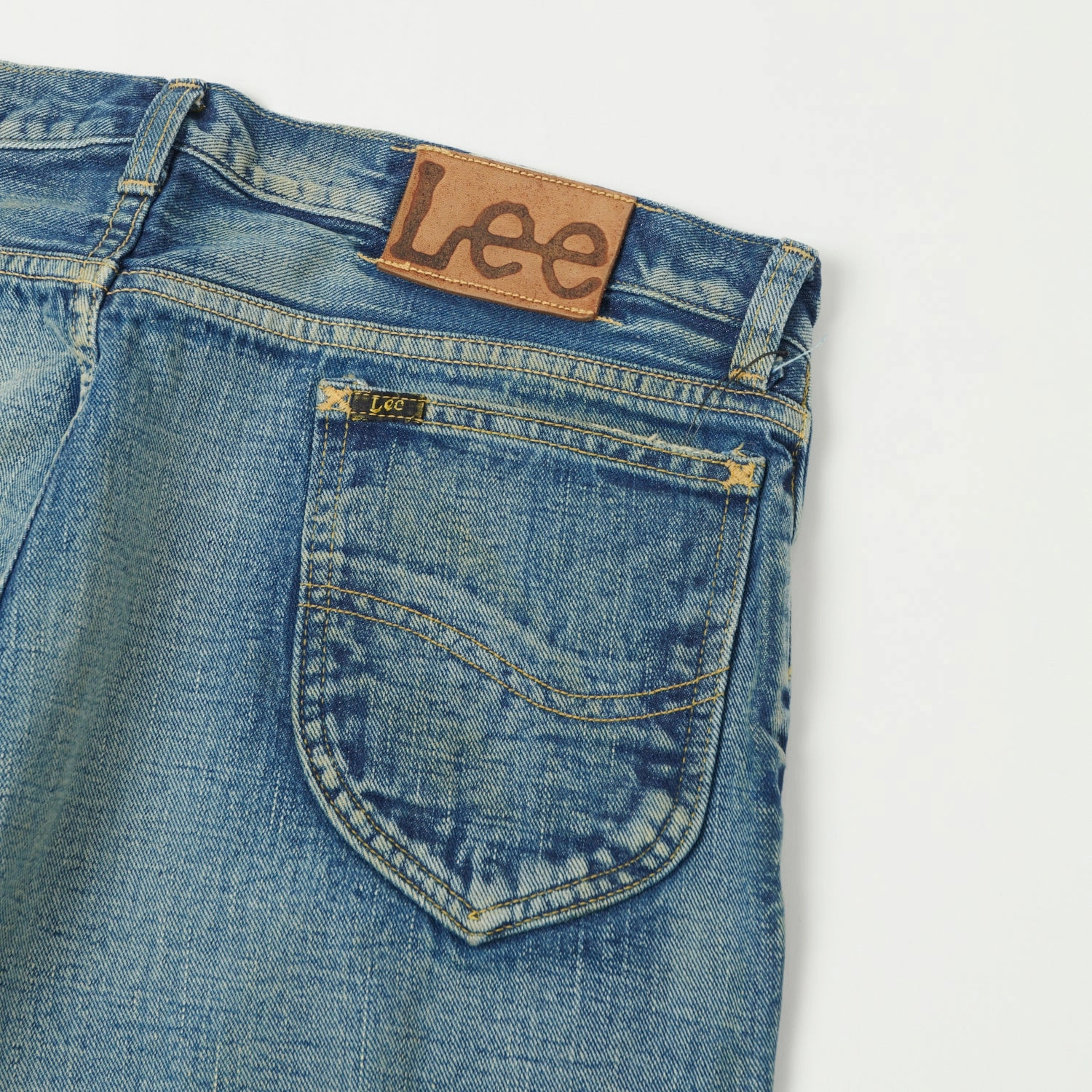 Clean Style Unisex Fit Lee Archives 1955 'Riders' 101Z Regular Straight Jean - Heavy Wash